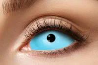 Sclera Kontaktlinsen frozen eye eis blau von eyecatcher 22mm
