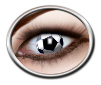 Farbige Kontaktlinsen Fussball