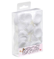 100 Rosenblüten weiss für die Hochzeit als Deko
