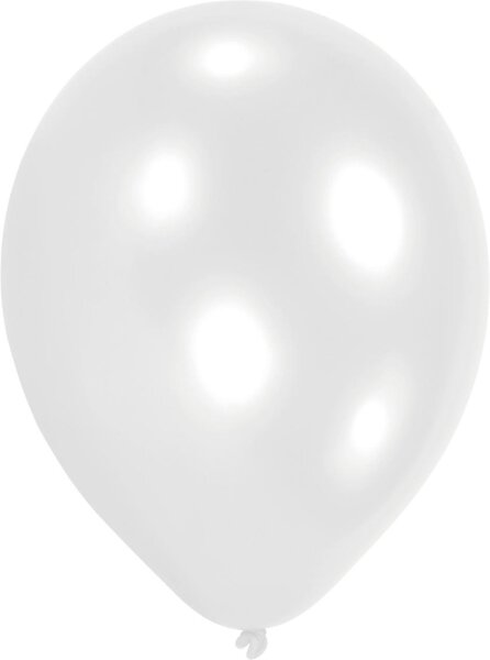 Deko Luftballons Ballons in weiss für Hochzeit Oktoberfest 30 cm 12"