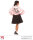 50er Jahre Pink Ladies Jacke aus Satin Größe: M bis L