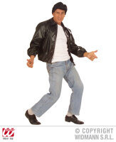 50er Jahre T Birds Jacke im Lederlook Größe: M bis L