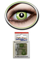 Farbige Kontaktlinsen electro green oder magisches grün