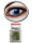 Farbige Kontaktlinsen blue elfe oder blaue Elfe