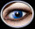 Farbige Kontaktlinsen blue elfe oder blaue Elfe