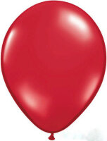 Deko Luftballons Ballons in rot für Hochzeit Muttertag