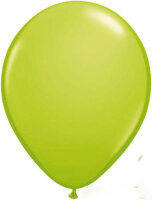 Deko Luftballons Ballons in lemon green oder Mittelgrün
