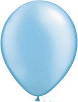 Deko Luftballons Ballons in baby blau hellblau