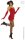 Lycra Handschuhe in Rot 37 cm