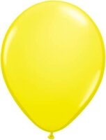 Deko Luftballons Ballons in gelb für die Party 30 cm...