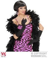 Lycra Handschuhe in Schwarz 40 cm
