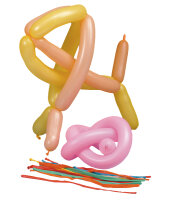 Deko Modellierballons gross bunt Luftballons zum modellieren