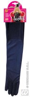 Satin Handschuhe 40 cm in verschiedenen Farben
