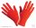 Handschuhe in Rot für Clown oder 20 er Jahre Party