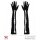 Halloween Skelett Handschuhe für Damen