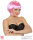 Perücke Page soft pink bzw. rosa Sexy Lola