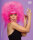Perücke Pretty Woman pink