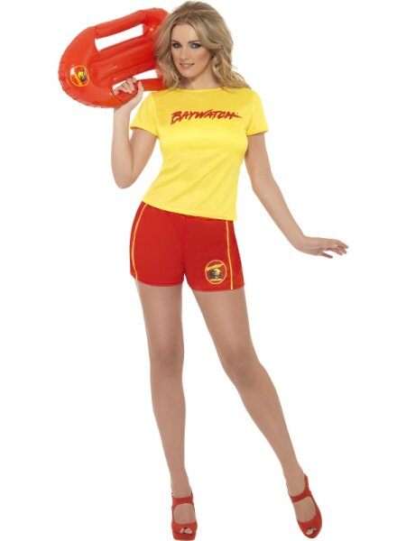 Original Sexy Baywatch Kostüm als Shirt mit Hose
