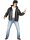 Original Grease T Birds Jacke mit gesticktem Logo