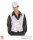 Herren Pailletten Weste in silber