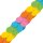 Girlande in vielen Farben einfarbig und bunt 3,65m Farbe: hellblau