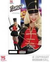 Kostüm Zirkus Direktorin oder Dompteurin mit Hut Größe: S