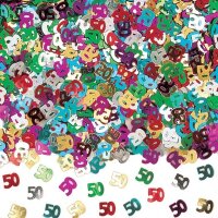 Zahlenkonfetti Zahlen und Happy Birthday Konfetti Farbe:...