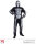 Halloween Kostüm Skelett Overall Anzug second suite