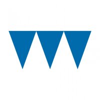 Wimpelkette in vielen Farben einfarbig und bunt 4,5m