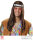 Hippie Set mit Brille Haarband und Peace Zeichen