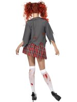 High School Horror Zombie Kostüm Schulmädchen