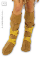 Indianer Schuhüberzieher als Stiefel