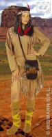 Indianer Schuhüberzieher als Stiefel