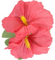 Hawaii Hibiscusblüten Haarspange pink rosa