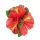 Hawaii Hibiscusblüten Haarspange rot