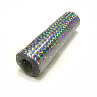 Party Luftschlangen metallic holographisch Farbe: silber