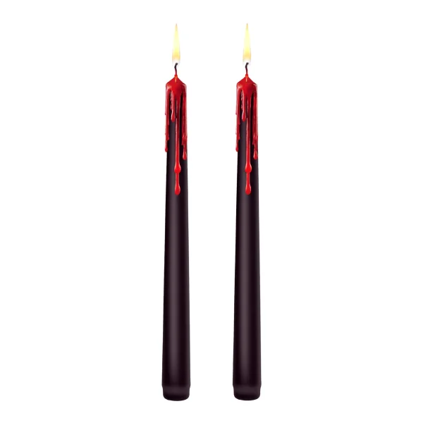 Blutende Kerzen