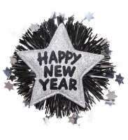 Edler Glitzer Happy New Year Anstecker bzw. Brosche in...