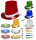 Las Vegas oder Silvester Party Set 30 Teilig