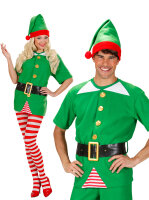 Elfen oder Wichtel Kostüm als Weihnachtsmann Helfer...