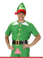 Elfen oder Wichtel Kostüm als Weihnachtsmann Helfer für Damen und Herren