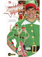Elfen oder Wichtel Kostüm als Weihnachtsmann Helfer für Damen und Herren