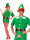 Elfen oder Wichtel Kostüm als Weihnachtsmann Helfer für Damen und Herren