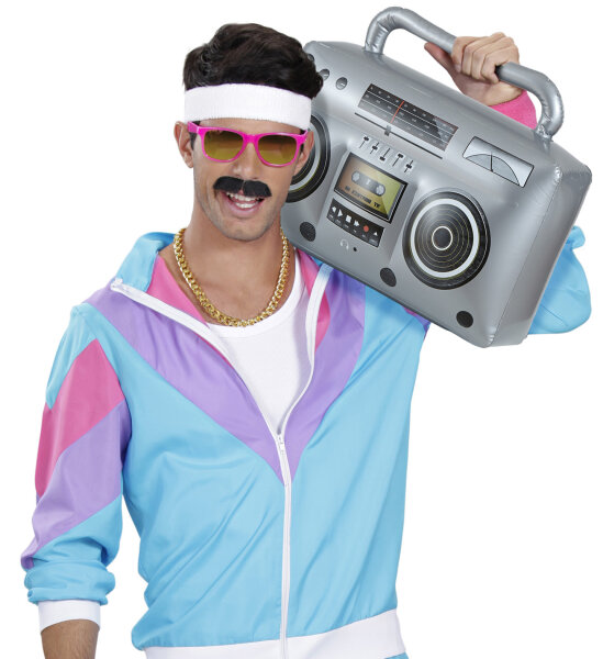 80er Jahre Ghetto Blaster aufblasbar