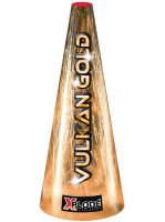 Silvester Feuerwerk Xplode Vulkan der Extragrösse Gold