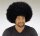 Riesen Afro-Perücke schwarz