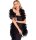 Feder Boa schwarz 180 cm Federboa