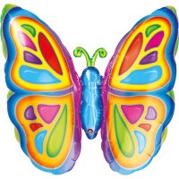 Folienballon Schmetterling 63cm