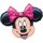 Folienballon Minnie Mouse Gesicht 71cm