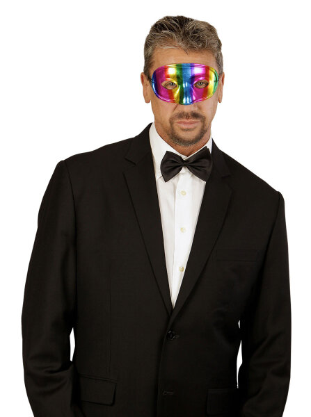 Augenmaske in Regenbogen Farben